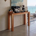 Cherry Coffee Bar Station Espresso Table Console in Kitchen